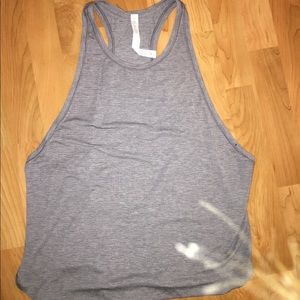 NWOT gray lululemon tank